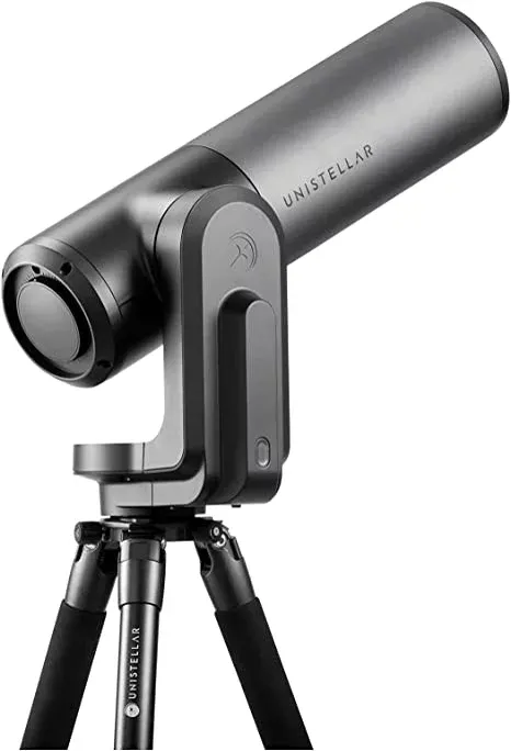 Unistellar eVscope eQuinox smart telescope on its tripod